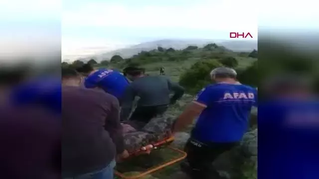 YAYLADA MAHSUR KALAN KİŞİYİ AFAD KURTARDI YAYLADA MAHSUR KALAN KİŞİYİ AFAD KURTARDI