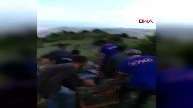 YAYLADA MAHSUR KALAN KİŞİYİ AFAD KURTARDI YAYLADA MAHSUR KALAN KİŞİYİ AFAD KURTARDI