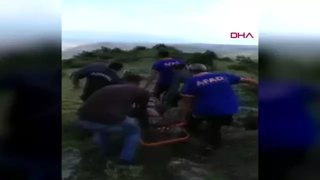 YAYLADA MAHSUR KALAN KİŞİYİ AFAD KURTARDI YAYLADA MAHSUR KALAN KİŞİYİ AFAD KURTARDI