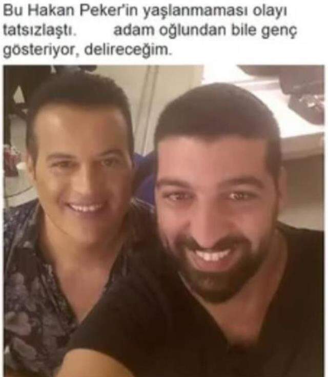 Burak Peker, babasının Babalar Günü'nü kutladı, kimse Hakan Peker'in oğlu olduğuna inanmadı
