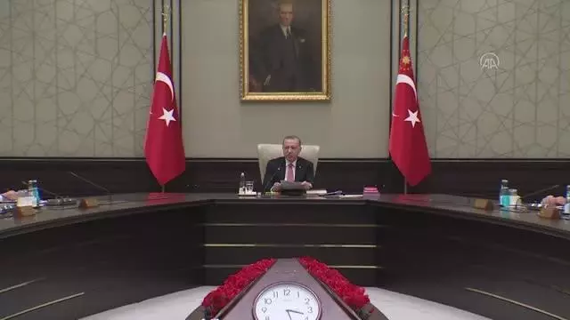 Cumhurbaşkanlığı Kabinesi toplandı Cumhurbaşkanlığı Kabinesi toplandı