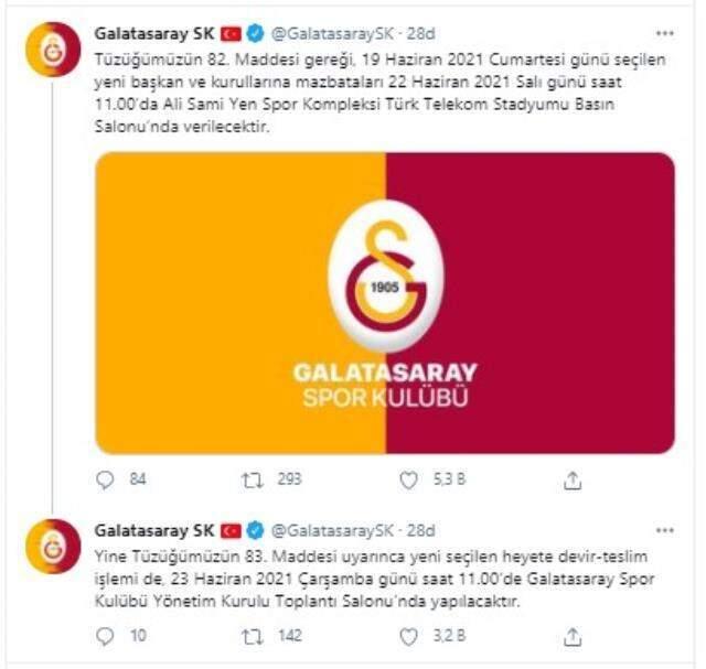 Galatasaray'da yeni Başkan Burak Elmas, yarın mazbatasını alıyor Galatasaray'da yeni Başkan Burak Elmas, yarın mazbatasını alıyor