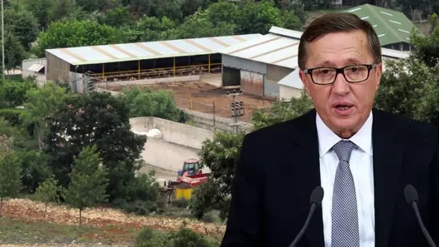 İYİ Partili Lütfü Türkkan'a ait kaçak çiftlik tahliye ediliyor İYİ Partili Lütfü Türkkan'a ait kaçak çiftlik tahliye ediliyor