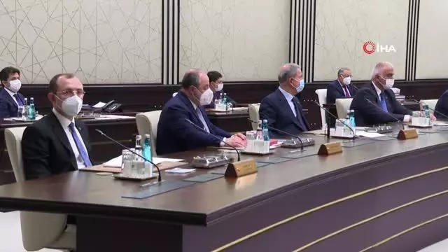 Kabine Toplantısı, Cumhurbaşkanı Erdoğan başkanlığında başladı