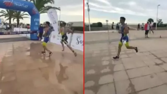 Erken sevinmenin acısı fena çıktı! Kazandığını zanneden atlet, böyle hüsrana uğradı Erken sevinmenin acısı fena çıktı! Kazandığını zanneden atlet, böyle hüsrana uğradı