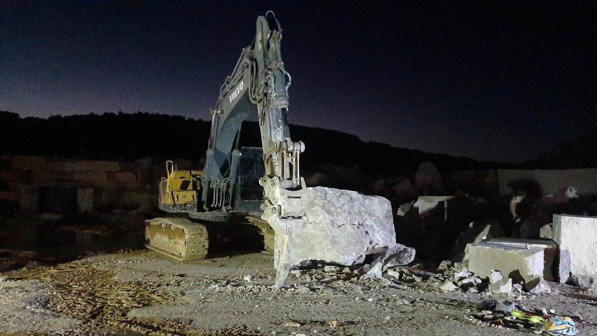 Mermer ocağında feci ölüm! İş makinesi operatörü, işçinin ölümüne neden oldu