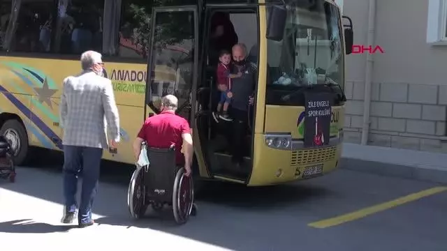 SPOR 2'nci Lig'e yükselen bedensel engelli basketbolcuları vali karşıladı