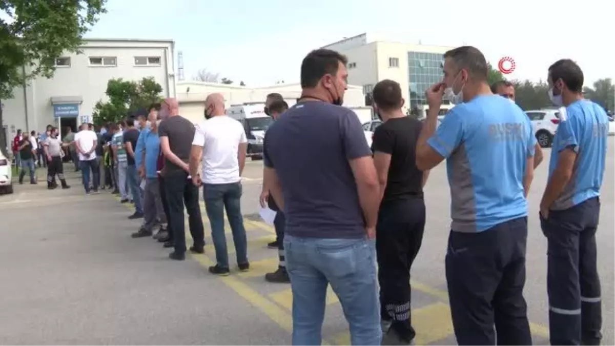 Aşı seferberliğine BUSKİ de katıldı