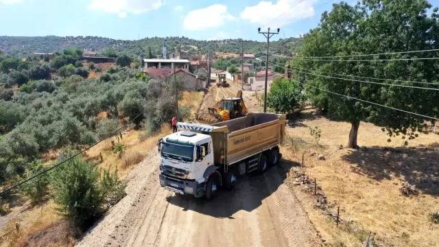 Büyükşehir Belediyesi'nin yol çalışmaları devam ediyor