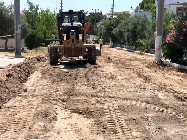 Büyükşehir Belediyesi'nin yol çalışmaları devam ediyor