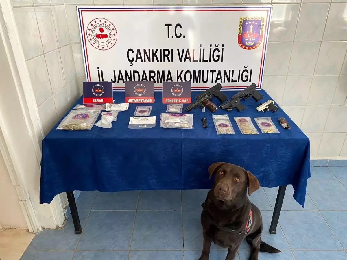 Çankırı'da uyuşturucu operasyonu: 3 tutuklama