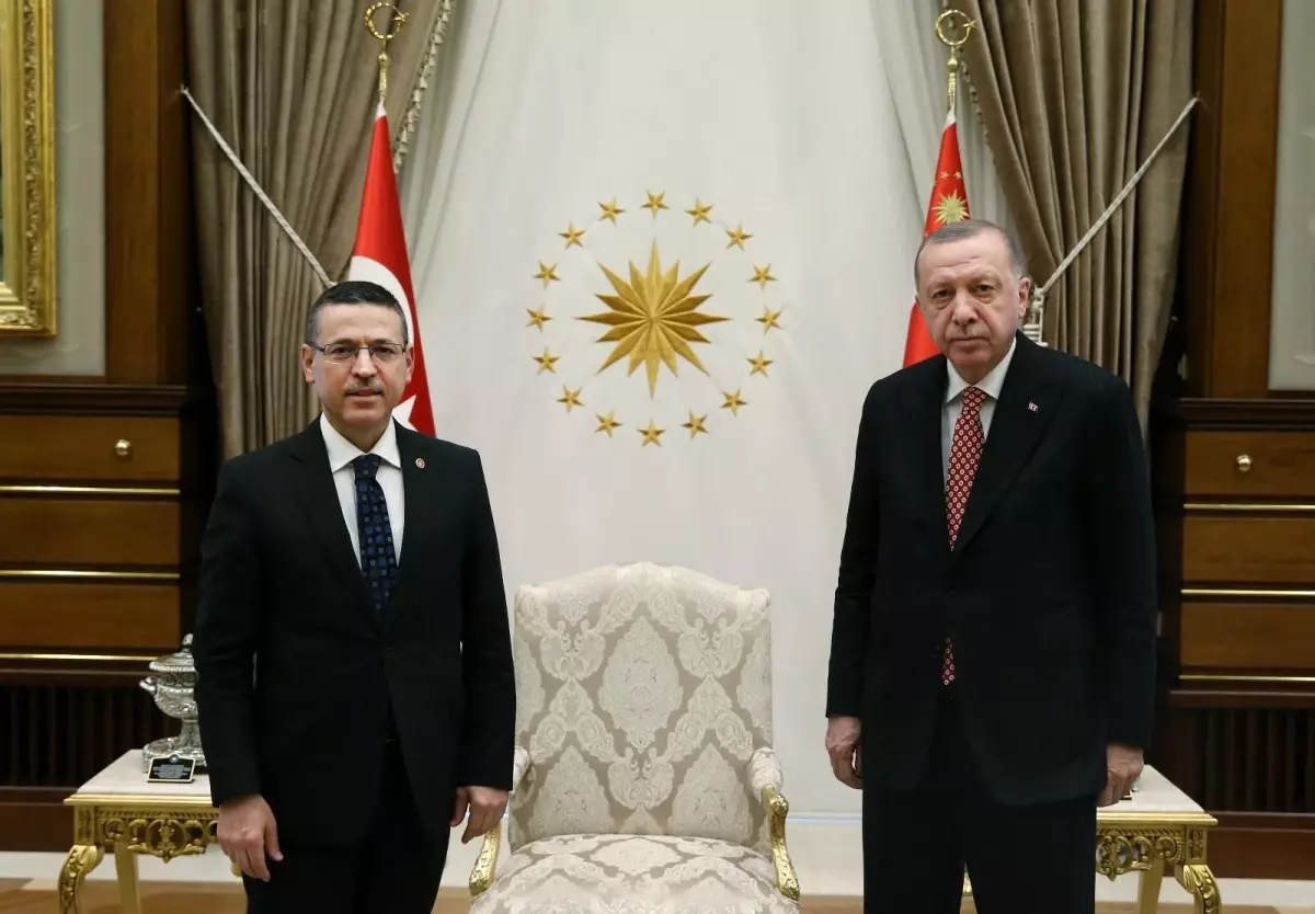 Cumhurbaşkanı Erdoğan, Sayıştay Başkanı Baş'ı Kabul Etti