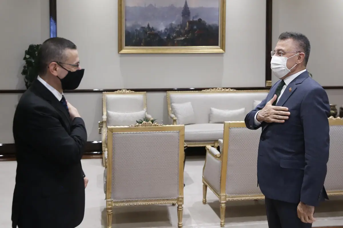 Cumhurbaşkanı Erdoğan, Sayıştay Başkanı Baş'ı Kabul Etti
