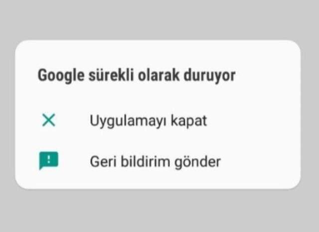 Google da sıkıntı mı var? Uygulama durduruldu hatası ne? Google da sıkıntı mı var? Uygulama durduruldu hatası ne?