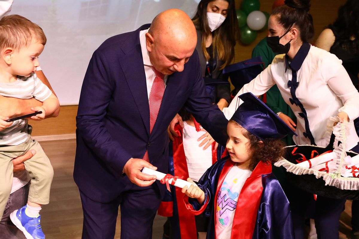 Keçiören'de, Gül Kreş Adası ilk mezunlarını verdi
