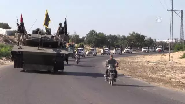 Kudüs Seriyyeleri askeri geçit töreni düzenlendi Kudüs Seriyyeleri askeri geçit töreni düzenlendi
