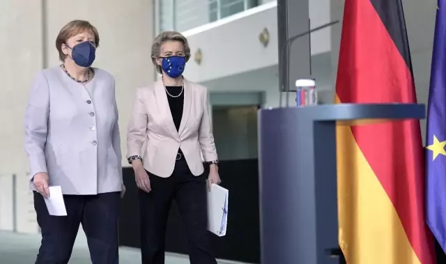 Merkel ve Von der Leyen'den Türkiye'ye destek