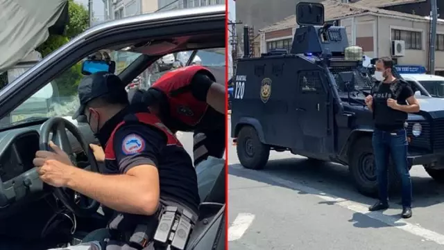 Okmeydanı'nda giriş çıkışlar kapatıldı! Özel harekat polislerinin de katıldığı denetim gerçekleştirildi Okmeydanı'nda giriş çıkışlar kapatıldı! Özel harekat polislerinin de katıldığı denetim gerçekleştirildi