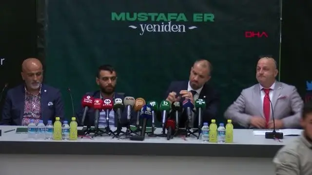 SPOR Bursaspor, Mustafa Er ile sözleşme imzaladı