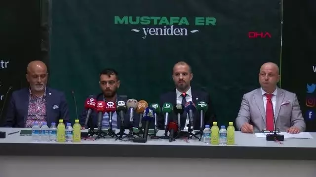 SPOR Bursaspor, Mustafa Er ile sözleşme imzaladı