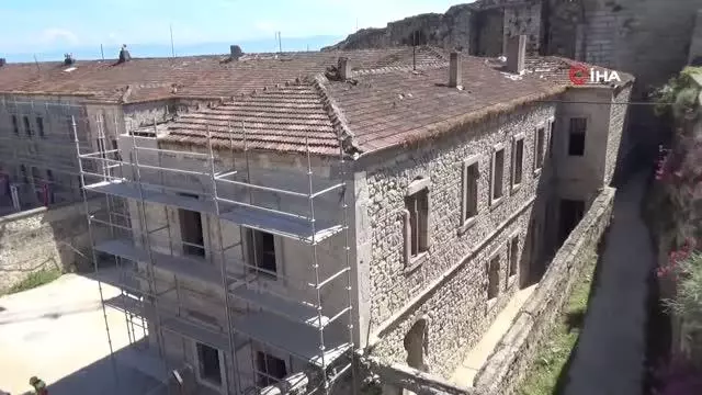 Tarihi Sinop Cezaevi restorasyonunda Selçuklu dönemine ait kitabeler ortaya çıktı