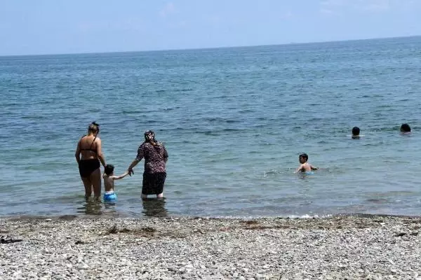 Tekirdağ'da mavi bayraklı plajlara 'Müsilaj nedeniyle denize girmeyin' tabelaları asıldı