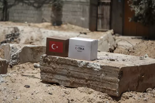 TİKA'nın Gazze Şeridi'ne yardımları sürüyor