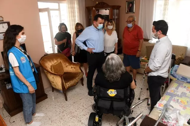 Yenişehir Belediyesinden engelli bireylere akülü sandalye