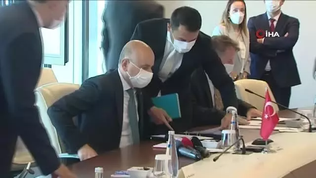 Bakan Karaismailoğlu, Sırp mevkidaşı ile bir araya geldi