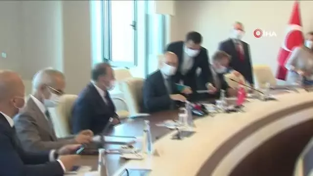 Bakan Karaismailoğlu, Sırp mevkidaşı ile bir araya geldi