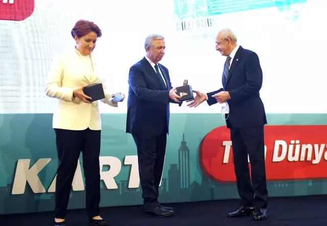'Başkent Kart' Kılıçdaroğlu ve Akşener'in katılımıyla tanıtıldı