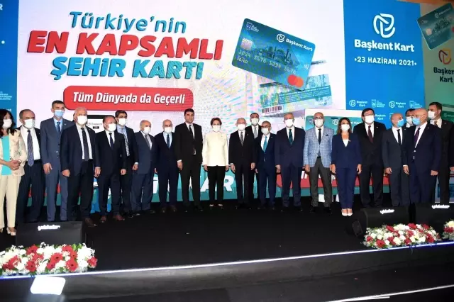 'Başkent Kart' Kılıçdaroğlu ve Akşener'in katılımıyla tanıtıldı