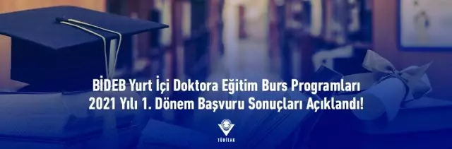 Bideb Yurt İçi Yüksek Lisans Eğitim Burs Programları 2021 Yılı 1. Dönem Başvuru Sonuçları Açıklandı!