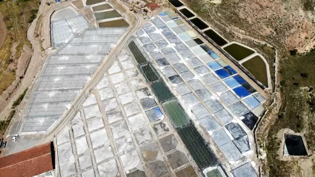 Bunaltıcı sıcaklar 3 bin yıllık Kemah tuzu na bereket getirdi