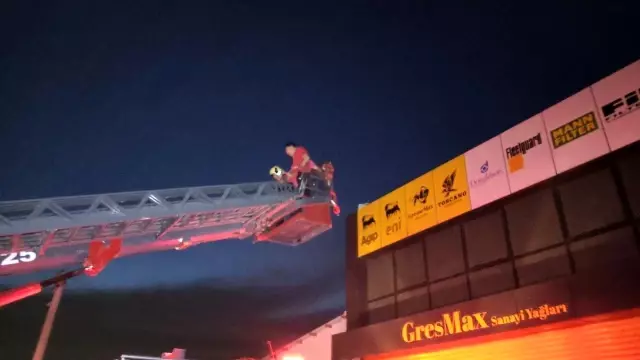 Denizli'de kum fırtınası: Çatılar uçtu, ağaçlar devrildi