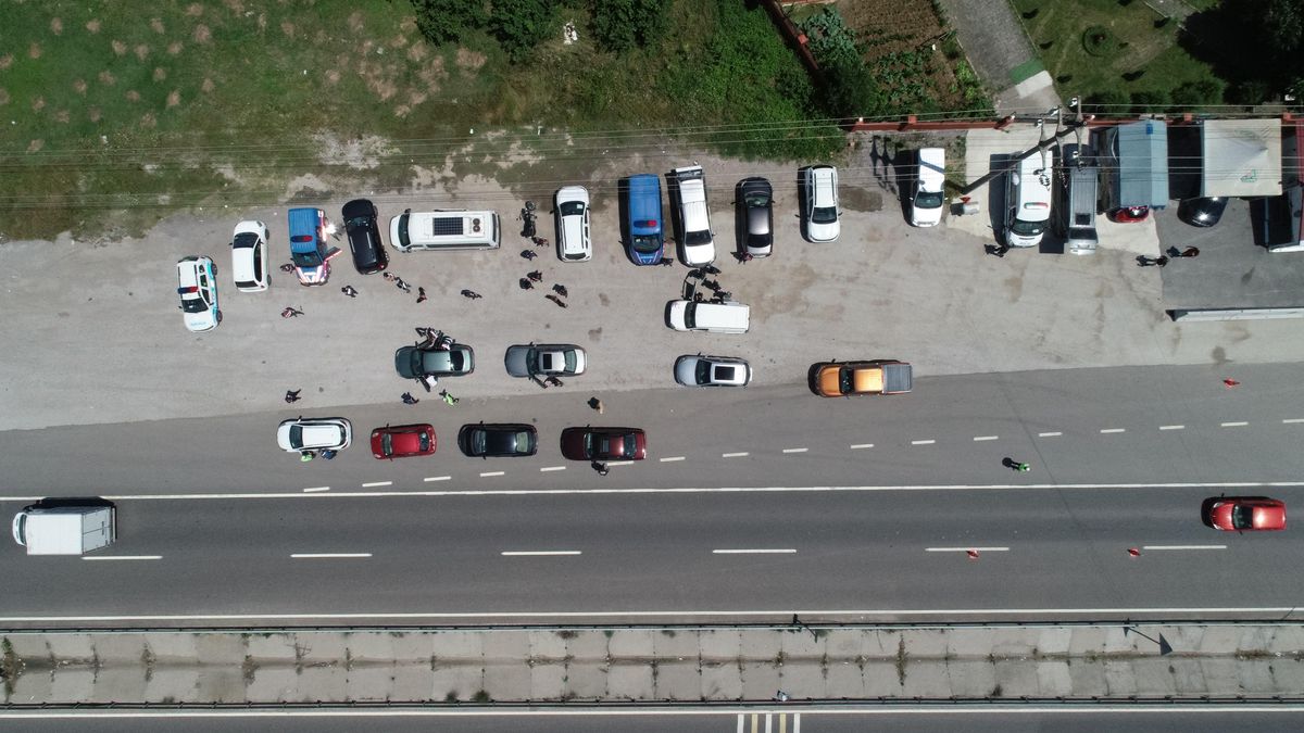 Düzce'de drone destekli 'Huzurlu Sokaklar ve Narkotik Suçları Uygulaması' yapıldı