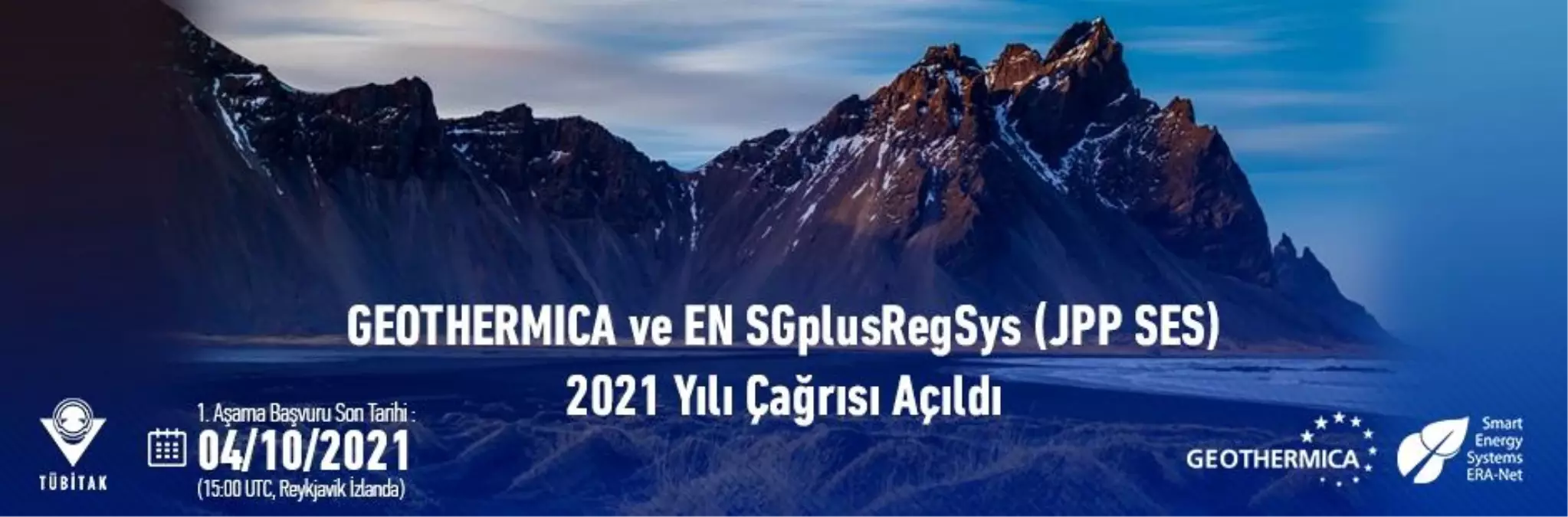 Geothermıca ve En Sgplusregsys (Jpp Ses) 2021 Yılı Çağrısı Açıldı