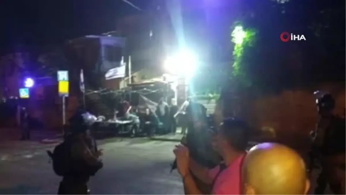 İsrail polisi, Şeyh Cerrah sakinlerine saldırdı
