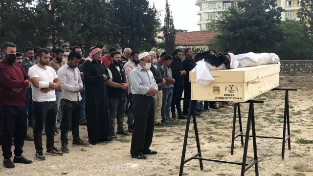 Son dakika haber! Yangında ölen 3 küçük kız kardeş yan yana defnedildi