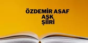 Aşk şiiri - Özdemir Asaf Aşk şiiri