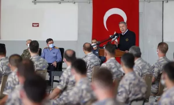 Son dakika haberi... Bakan Akar: Nereye kaçarlarsa kaçsınlar terörü bitireceğiz