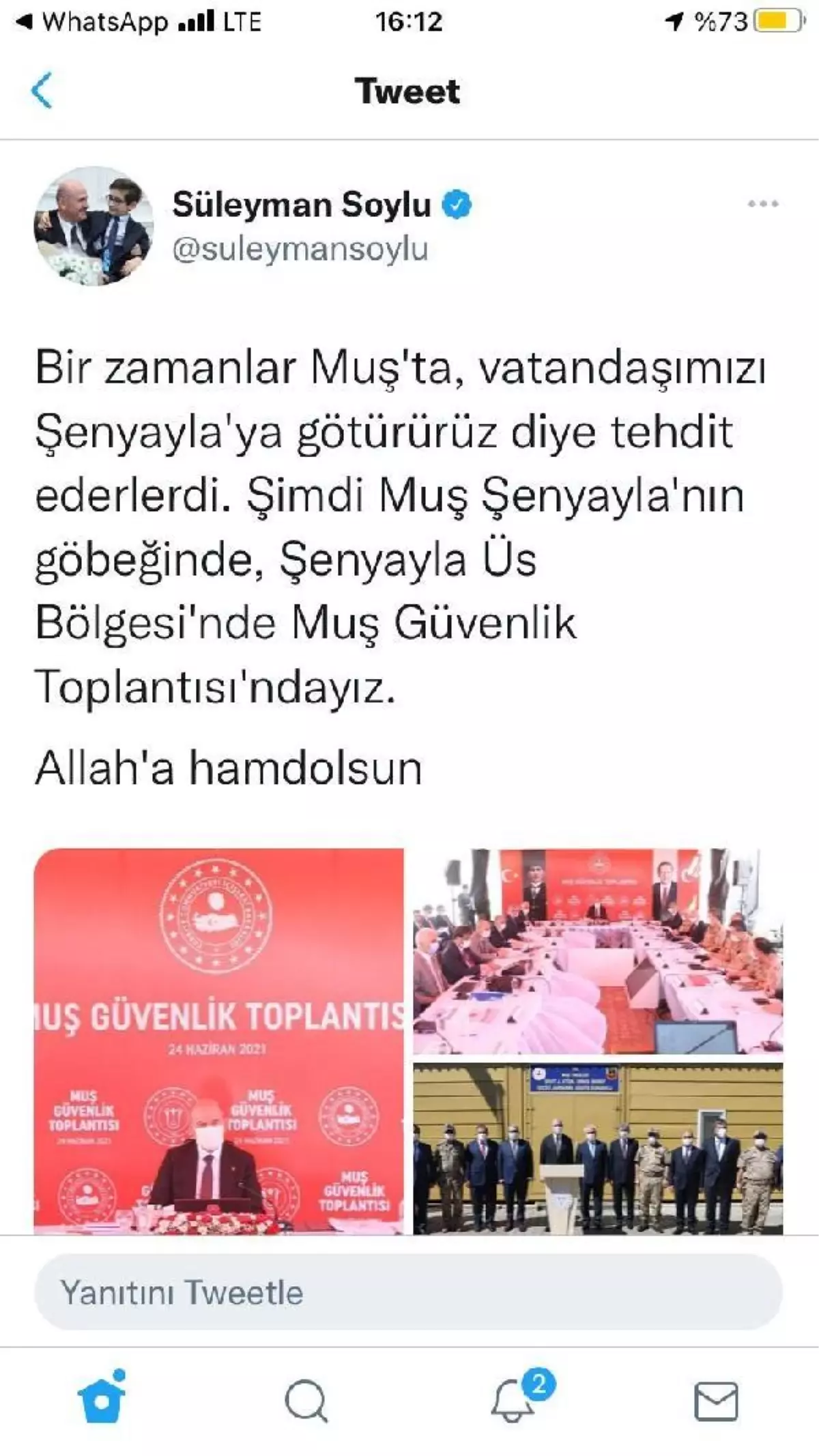 Bakan Soylu, Şenyayla Üs Bölgesi'nde güvenlik toplantısı yaptı (2)