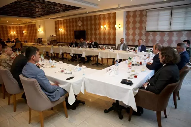 Başsavcı Bıçakcı ve Adalet Komisyonu Başkanı Bilgin için veda yemeği düzenlendi Başsavcı Bıçakcı ve Adalet Komisyonu Başkanı Bilgin için veda yemeği düzenlendi