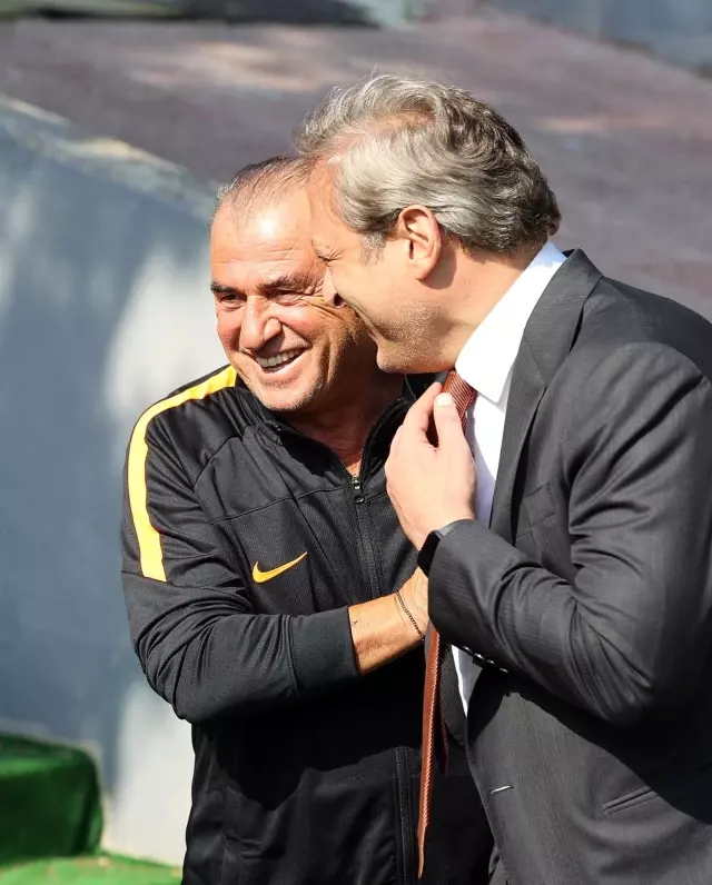 Galatasaray taraftarının mest olduğu anlar! Fatih Terim, Burak Elmas ve Bahattin Demirbilek bir araya geldi