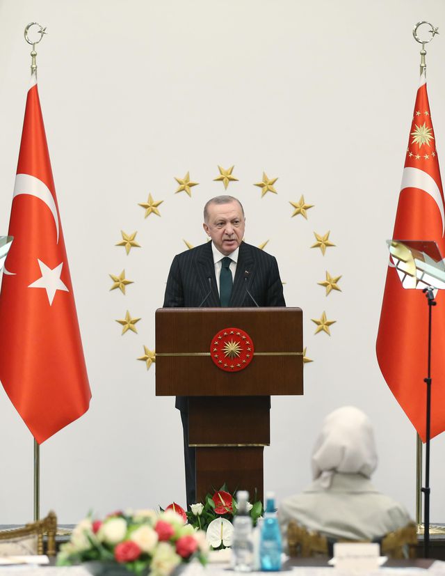 Son dakika politika: Cumhurbaşkanı Erdoğan, Kadına Karşı Şiddetle Mücadele İstişare Toplantısı'na başkanlık etti
