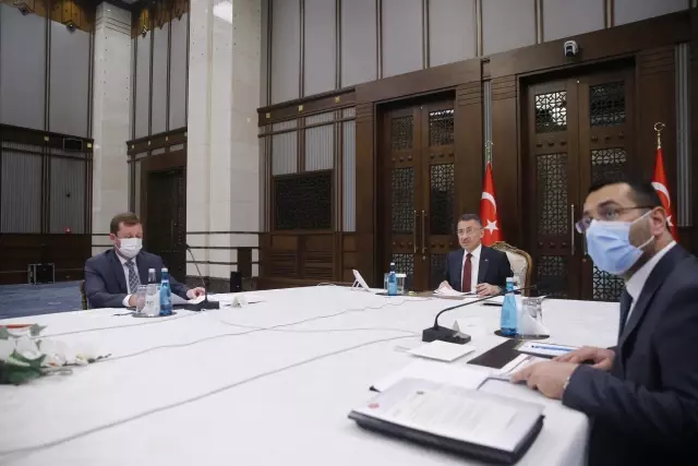 Cumhurbaşkanı Yardımcısı Oktay başkanlığında, öncelikli yasal düzenleme konularına ilişkin toplantı yapıldı