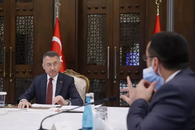 Cumhurbaşkanı Yardımcısı Oktay başkanlığında, öncelikli yasal düzenleme konularına ilişkin toplantı yapıldı
