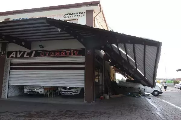 Fırtına, Nazilli'de yaşamı olumsuz etkiledi