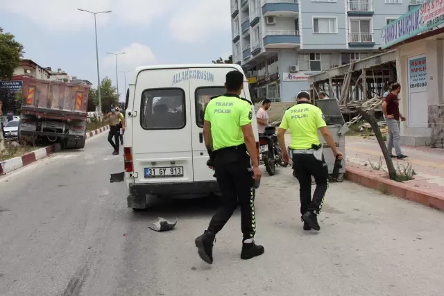 Trafik kazası: 1 yaralı