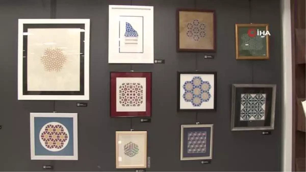 İslam Sanatında Geometrik Desenler Sergisi Eyüpsultan'da açıldı
